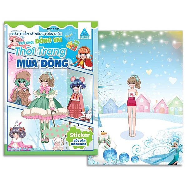 Bóc Dán Thông Minh - Phát Triển Kỹ Năng Toàn Diện - Trò Chơi Đóng Vai - Thời Trang Mùa Đông