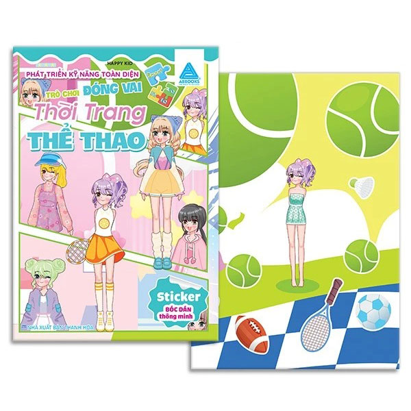 Bóc Dán Thông Minh - Phát Triển Kỹ Năng Toàn Diện - Trò Chơi Đóng Vai Thời Trang Thể Thao
