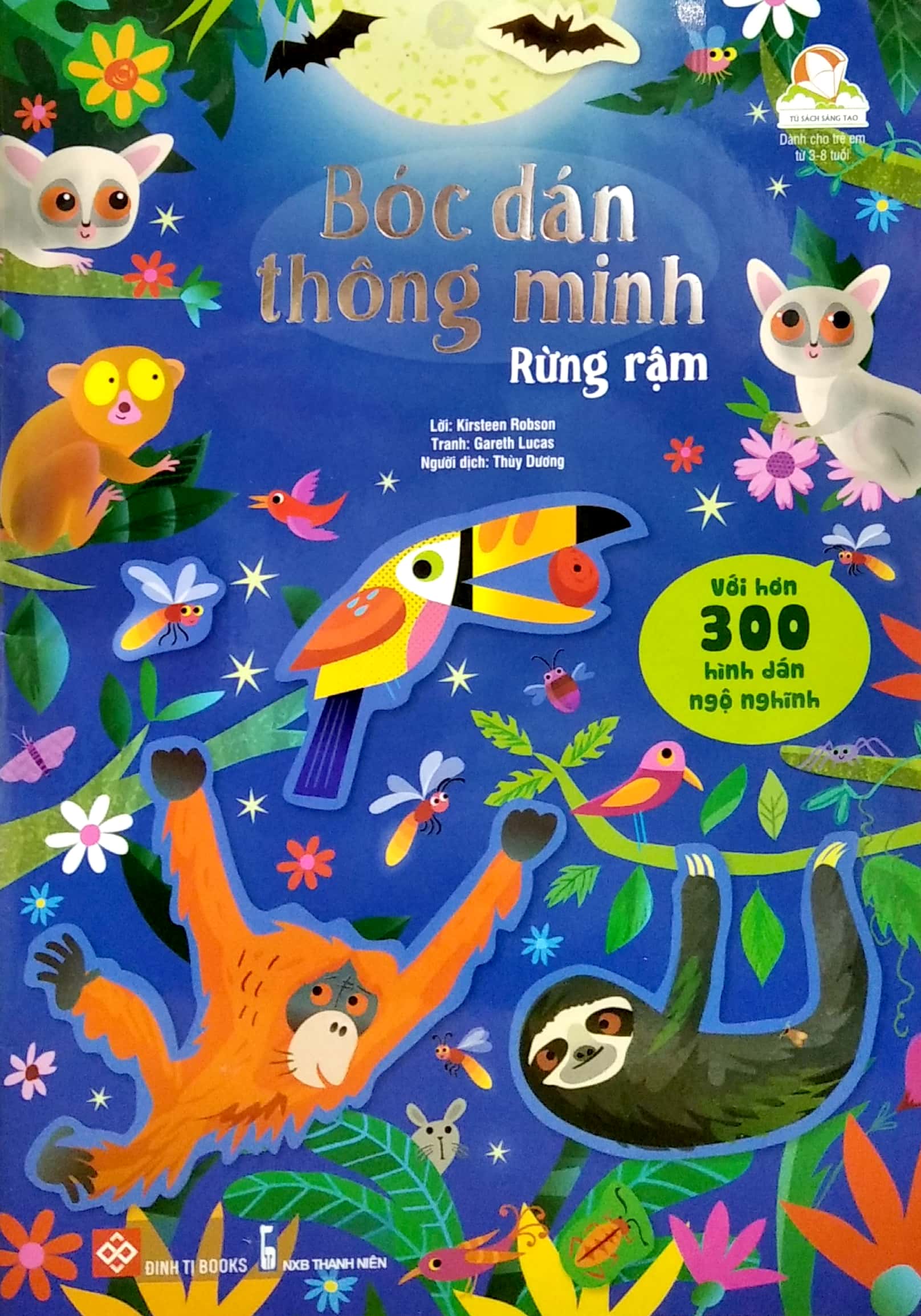 bóc dán thông minh - rừng rậm - Ảnh 2