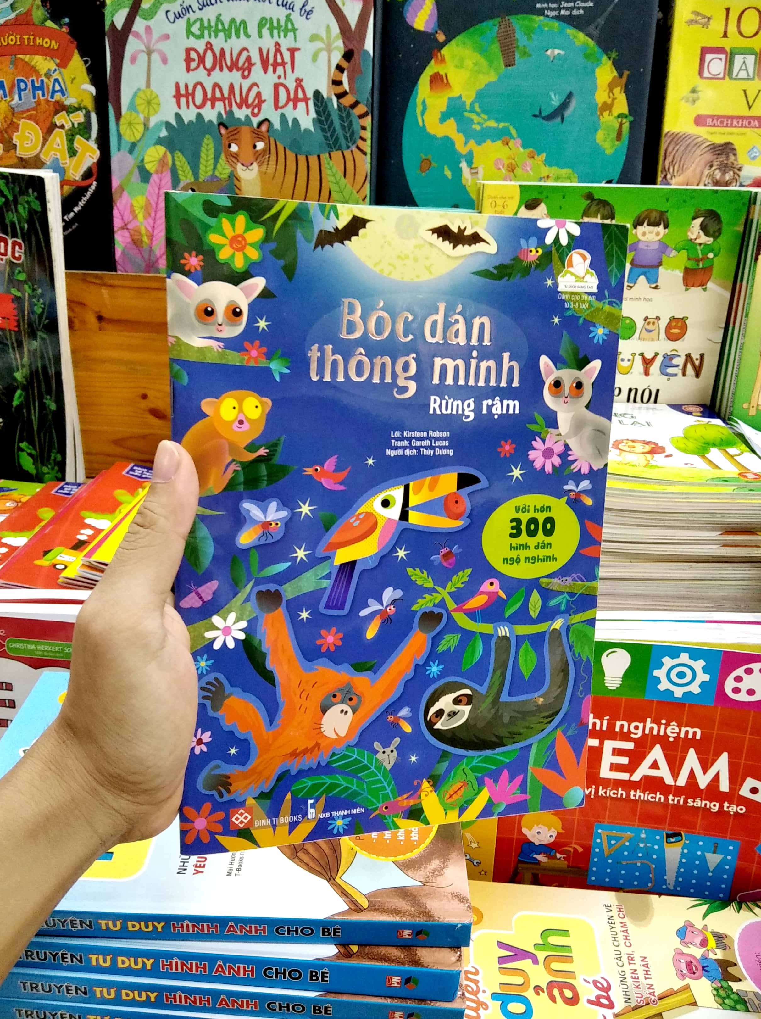 bóc dán thông minh - rừng rậm - Ảnh 7
