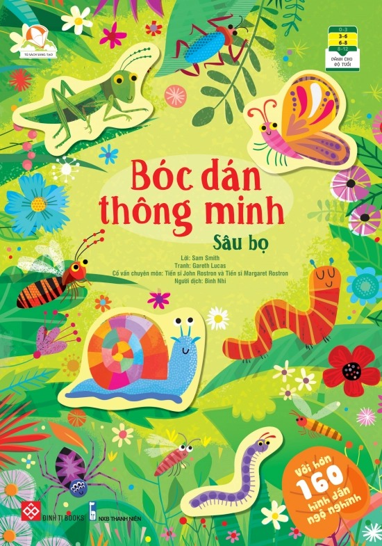 bóc dán thông minh - sâu bọ (dành cho trẻ từ 3-8 tuổi) - Ảnh 2