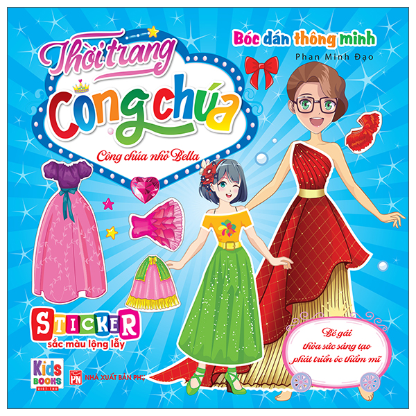 Bóc Dán Thông Minh - Thời Trang Công Chúa - Công Chúa Nhỏ Anna - Ảnh 3