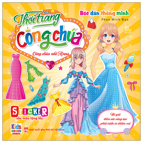 Bóc Dán Thông Minh - Thời Trang Công Chúa - Công Chúa Nhỏ Ariel - Ảnh 2