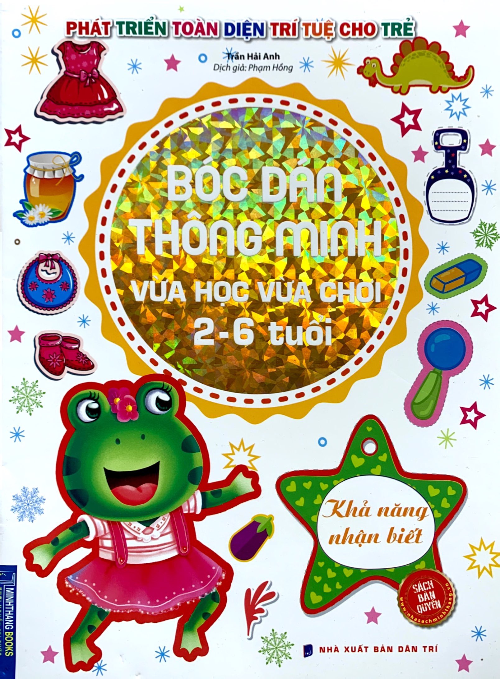 bóc dán thông minh vừa học vừa chơi 2-6 tuổi - khả năng nhận biết - Ảnh 2