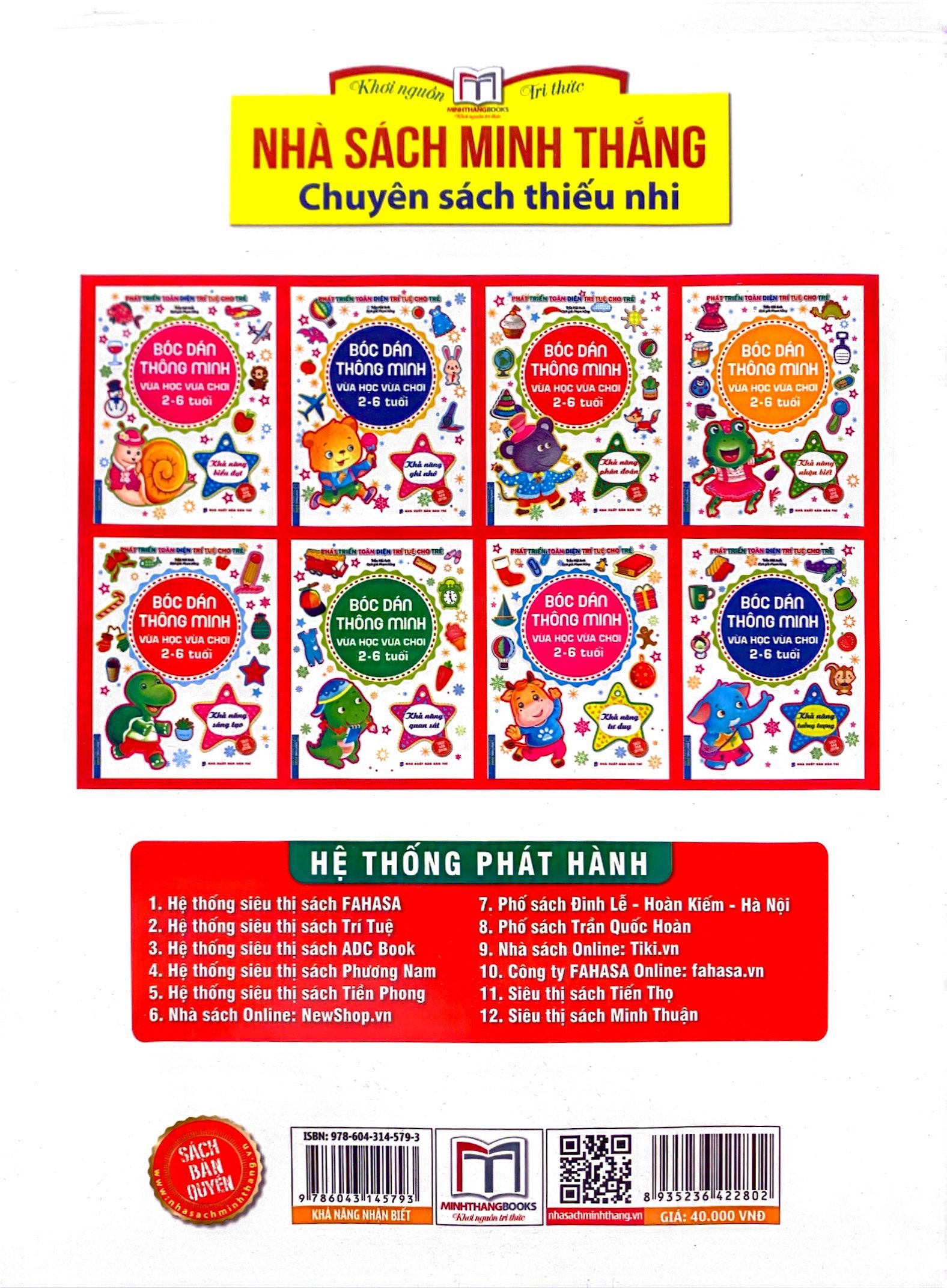 bóc dán thông minh vừa học vừa chơi 2-6 tuổi - khả năng nhận biết - Ảnh 7