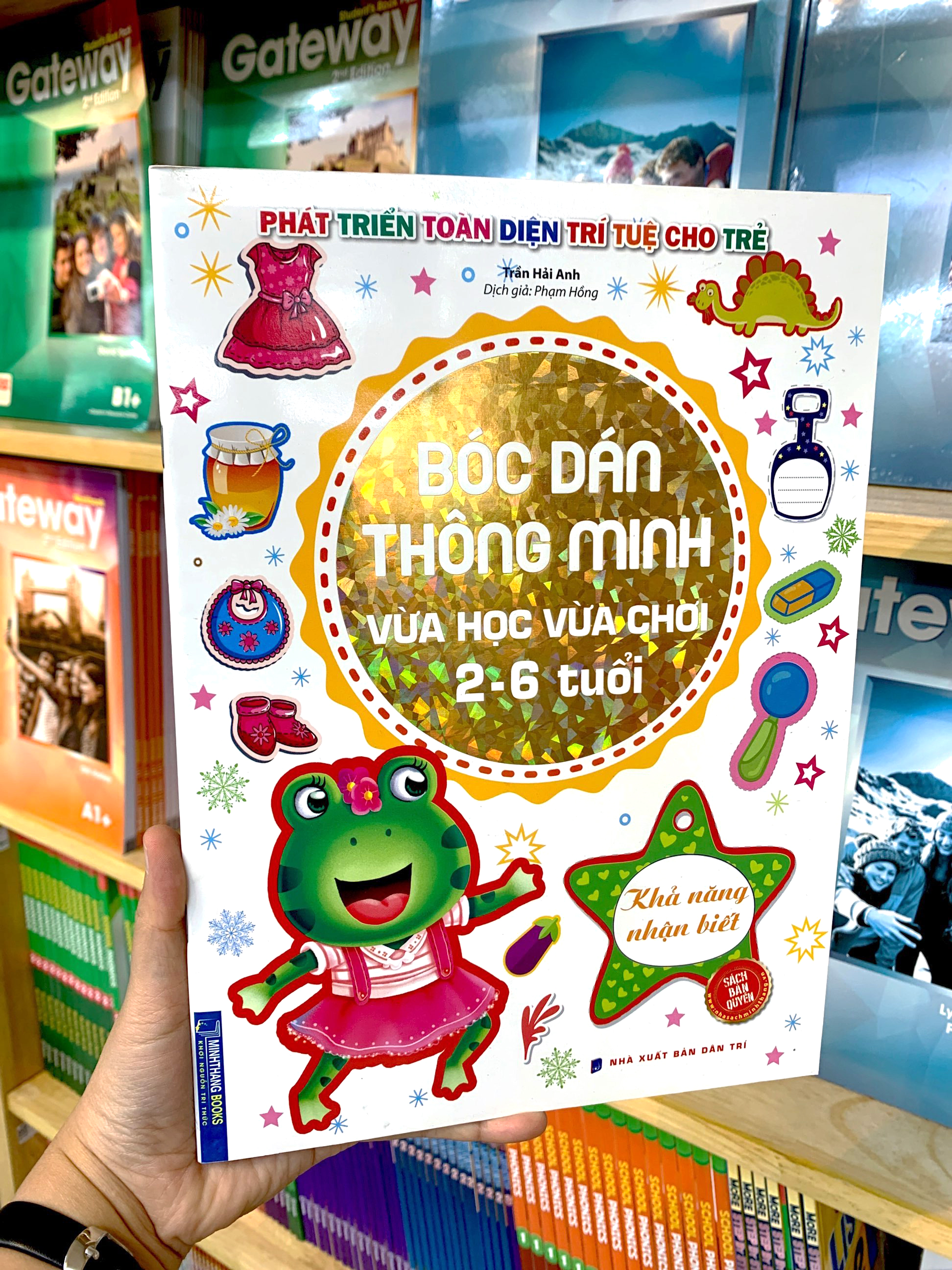 bóc dán thông minh vừa học vừa chơi 2-6 tuổi - khả năng nhận biết - Ảnh 8