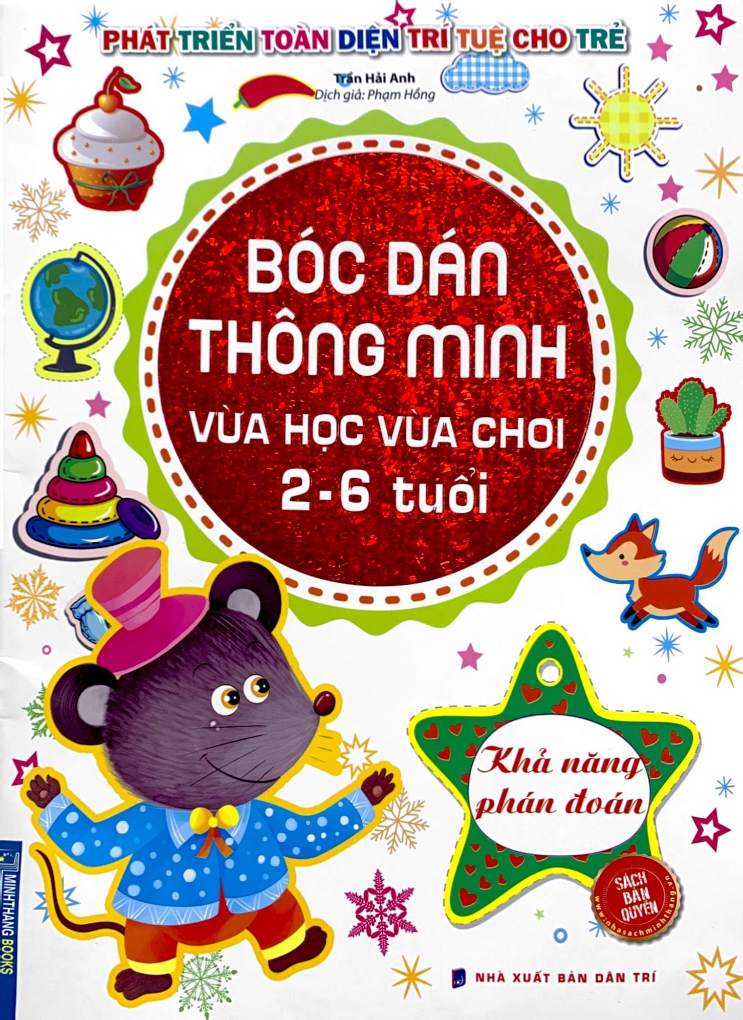 bóc dán thông minh vừa học vừa chơi 2-6 tuổi - khả năng phán đoán - Ảnh 2