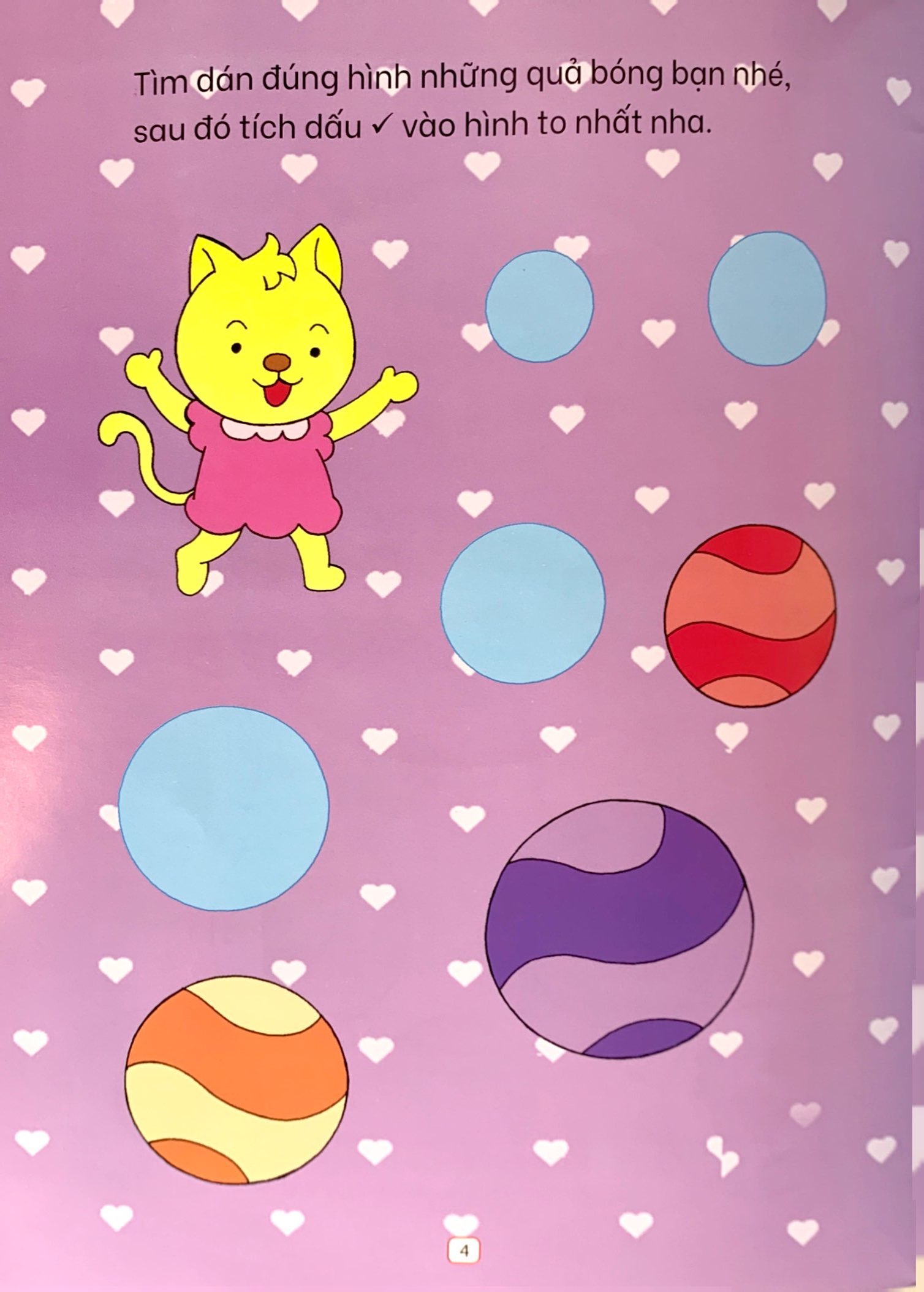 bóc dán thông minh vừa học vừa chơi 2-6 tuổi - khả năng phán đoán - Ảnh 4