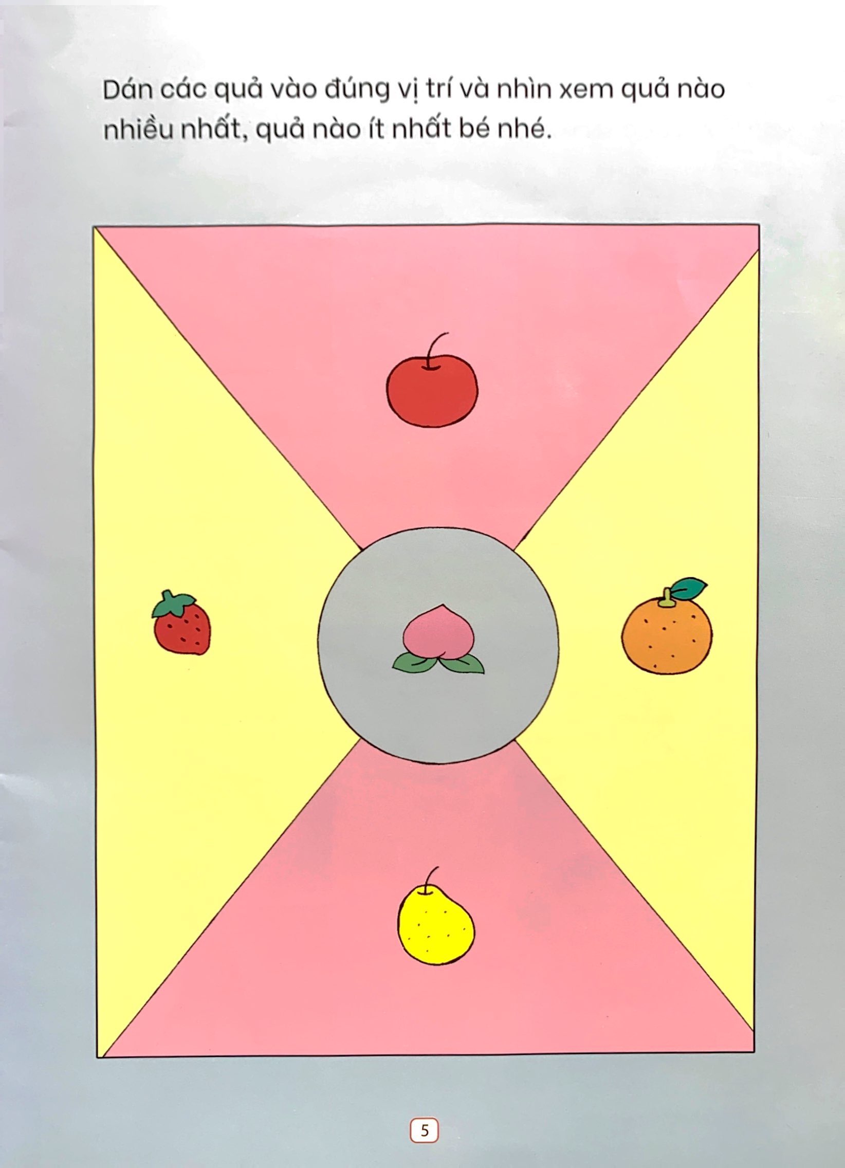 bóc dán thông minh vừa học vừa chơi 2-6 tuổi - khả năng phán đoán - Ảnh 5