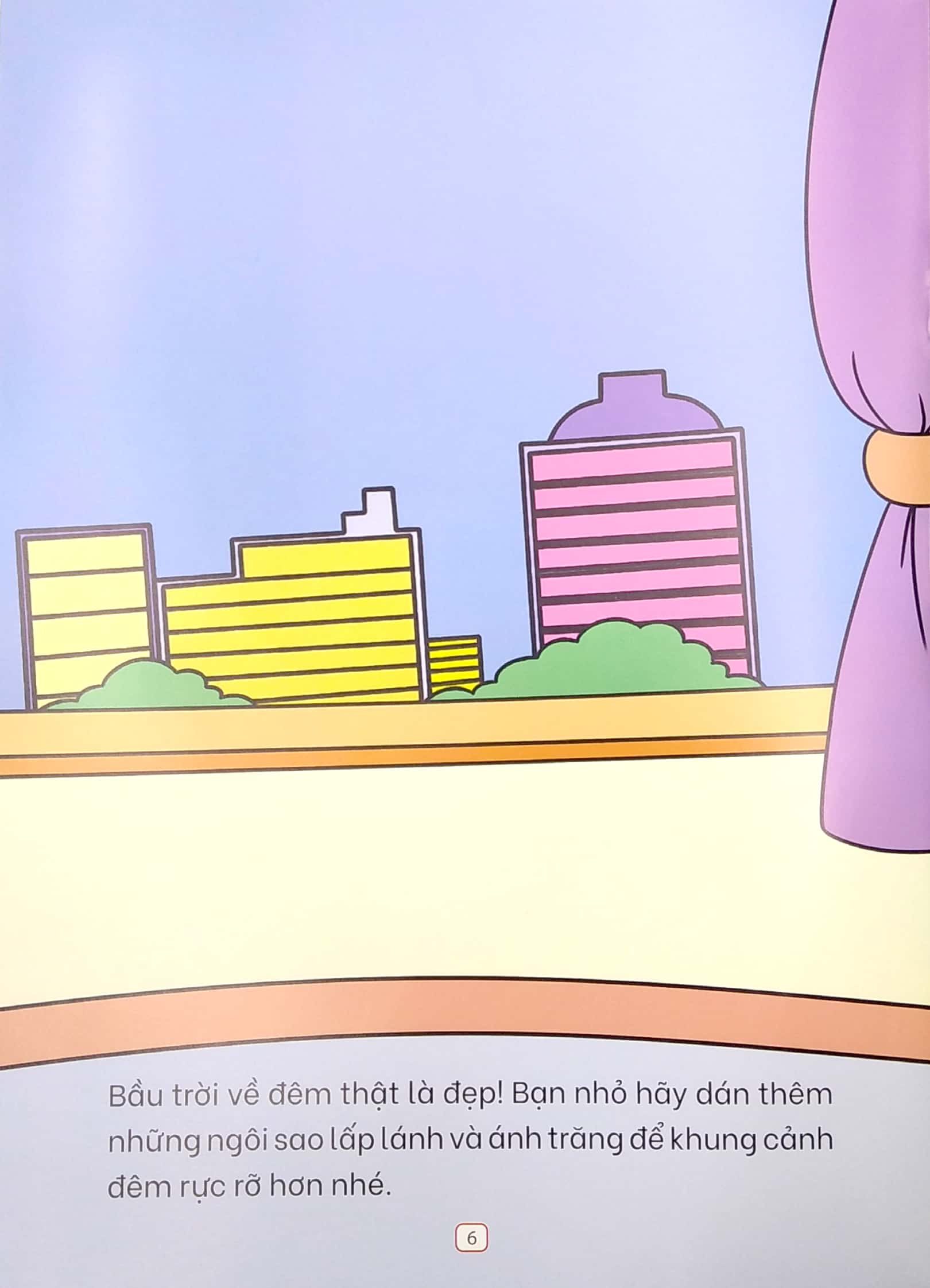 bóc dán thông minh vừa học vừa chơi 2-6 tuổi - khả năng sáng tạo - Ảnh 6