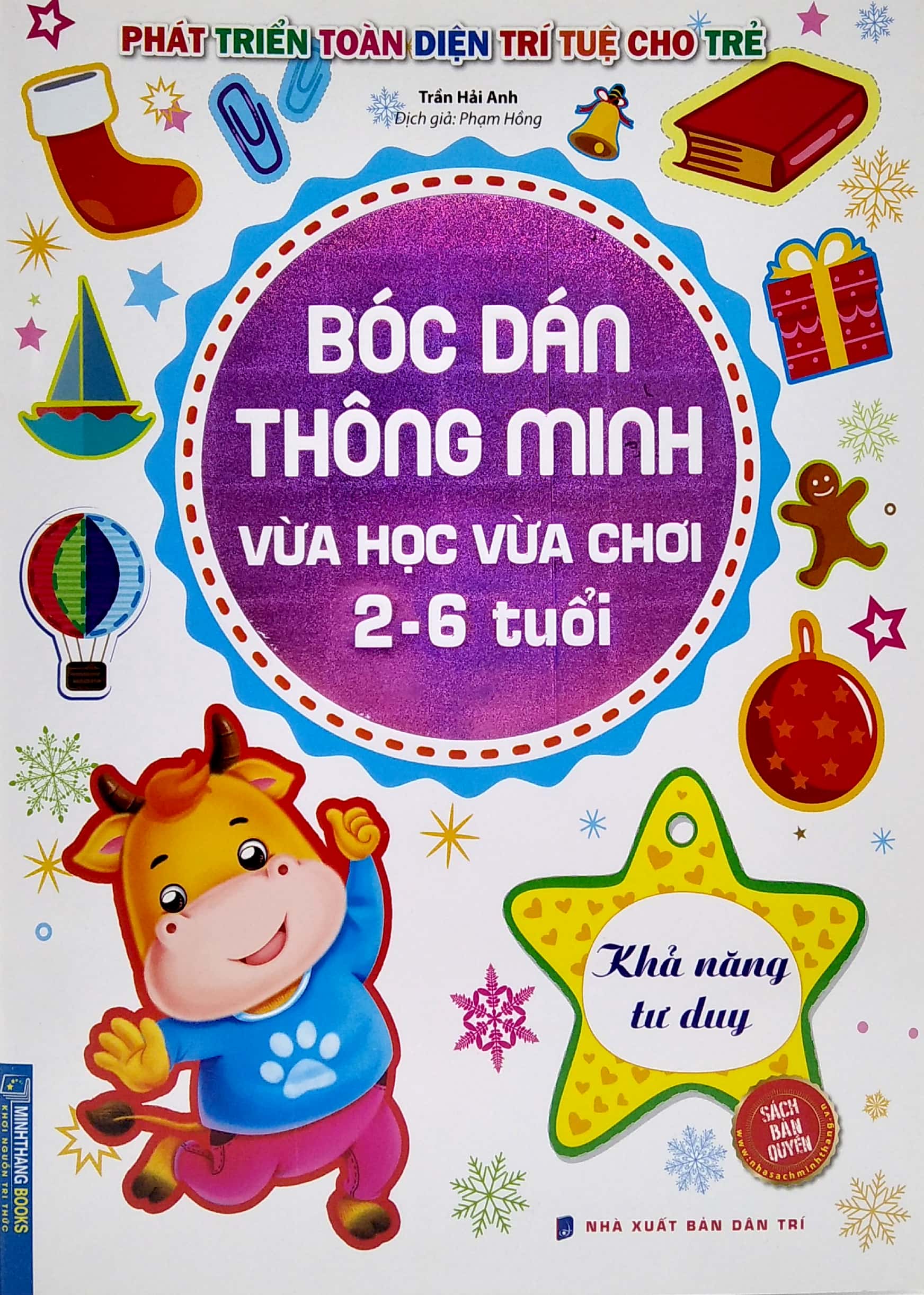 bóc dán thông minh vừa học vừa chơi 2-6 tuổi - khả năng tư duy - Ảnh 2