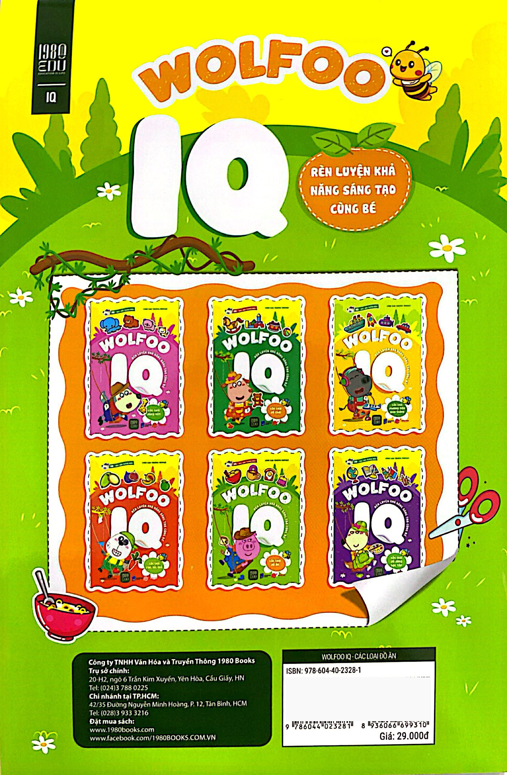 bóc dán thông minh - wolfoo iq rèn luyện khả năng sáng tạo cùng bé - các loại đồ ăn - Ảnh 7