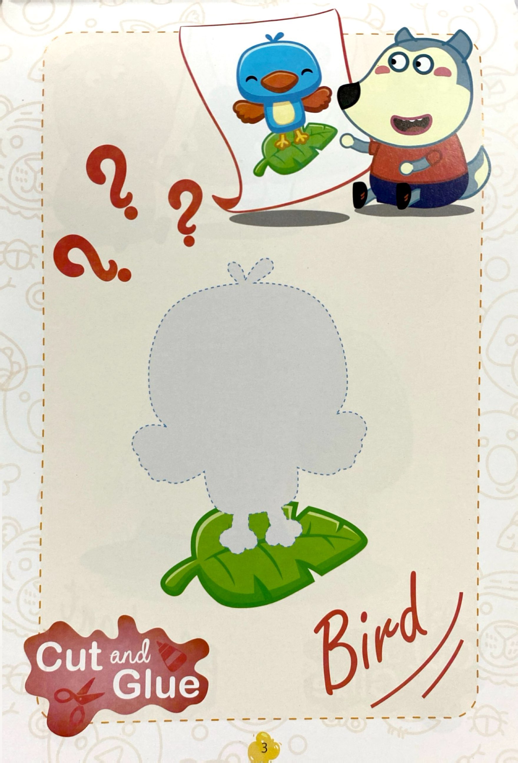 bóc dán thông minh - wolfoo iq rèn luyện khả năng sáng tạo cùng bé - các loài động vật - Ảnh 6