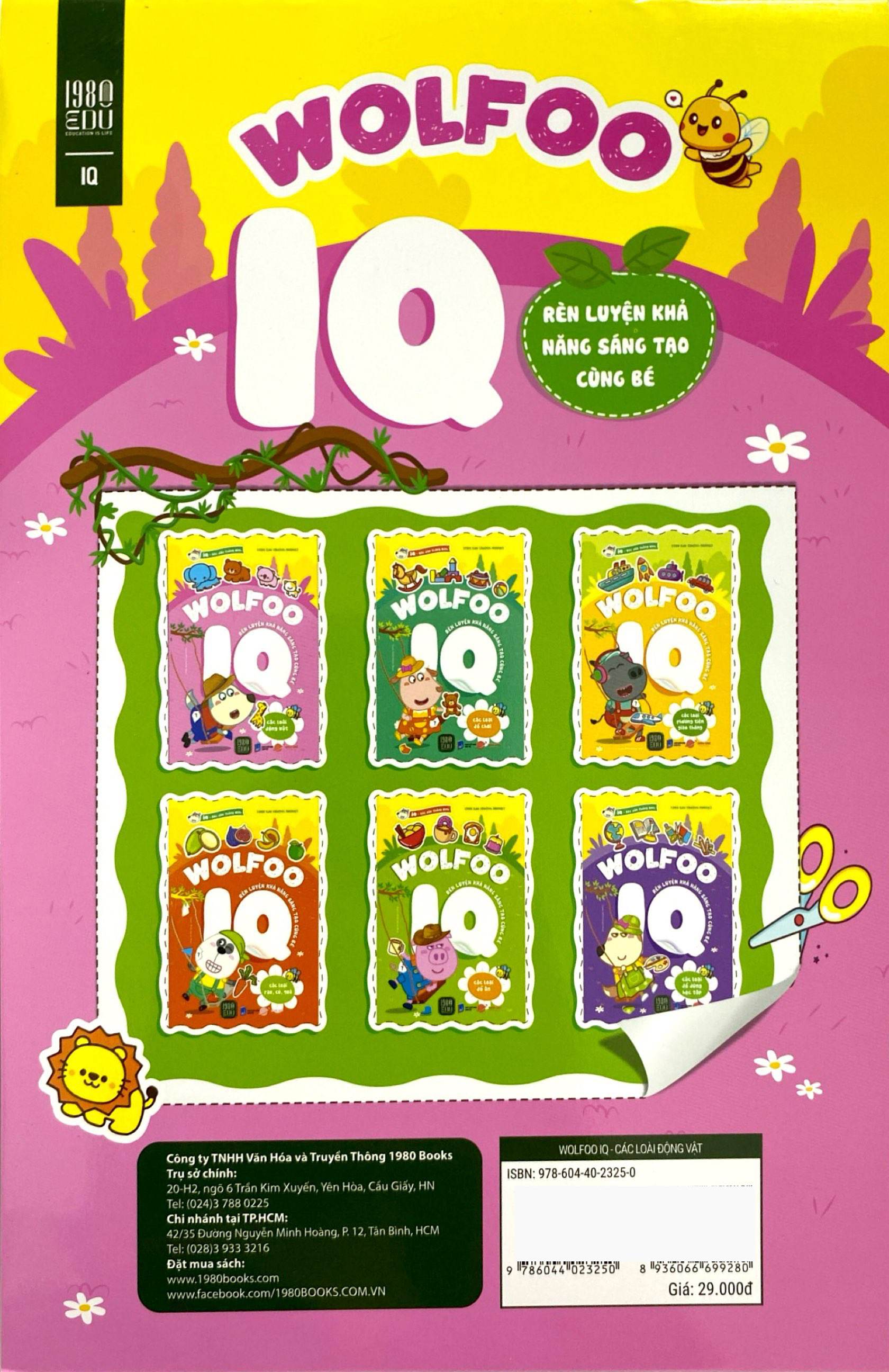 bóc dán thông minh - wolfoo iq rèn luyện khả năng sáng tạo cùng bé - các loài động vật - Ảnh 7