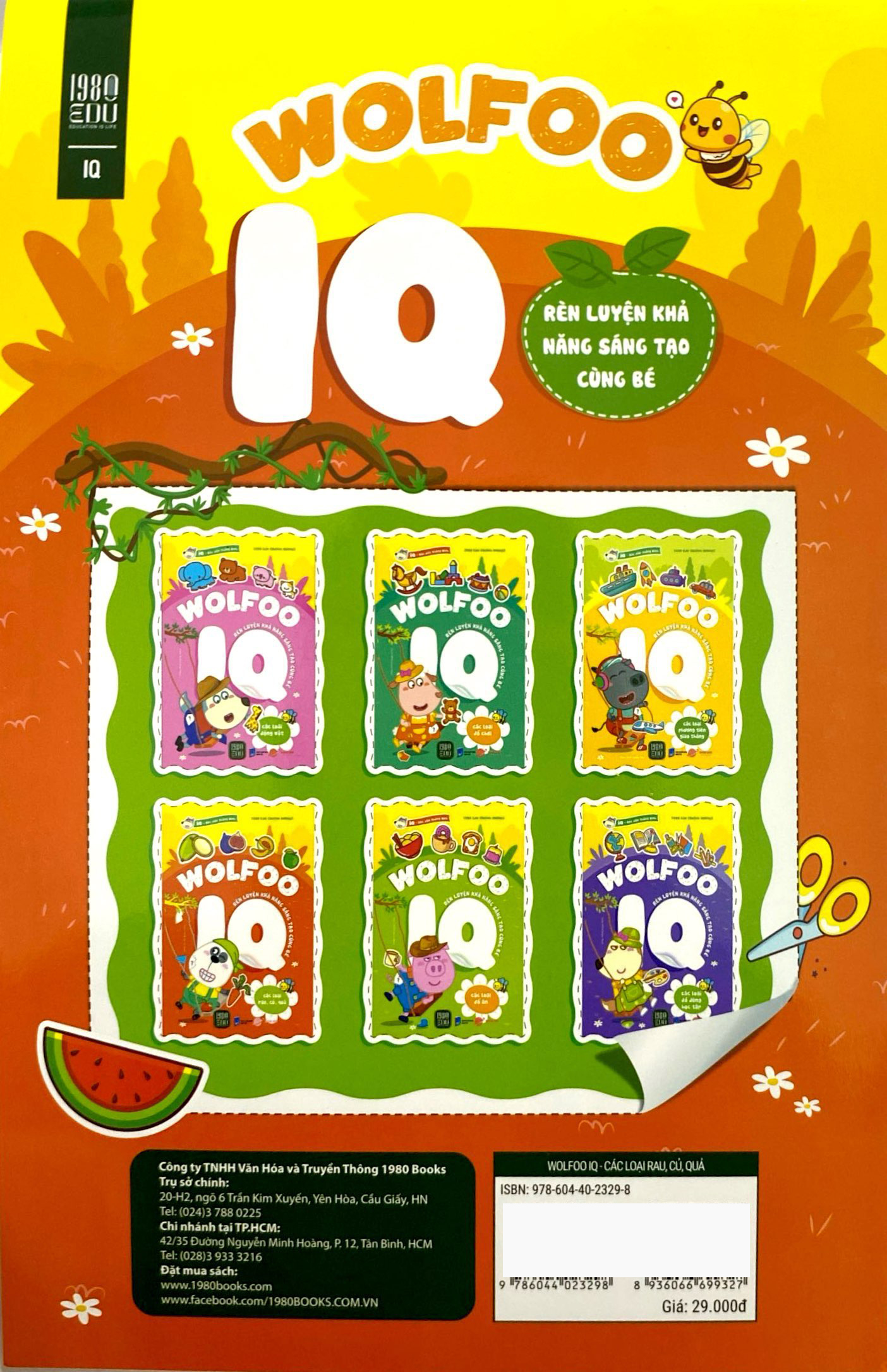 bóc dán thông minh - wolfoo iq rèn luyện khả năng sáng tạo cùng bé - các loại rau củ quả - Ảnh 7