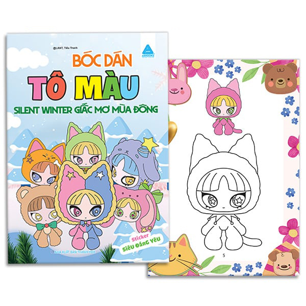 Bóc Dán Tô Màu - Silent Winter Giấc Mơ Mùa Đông