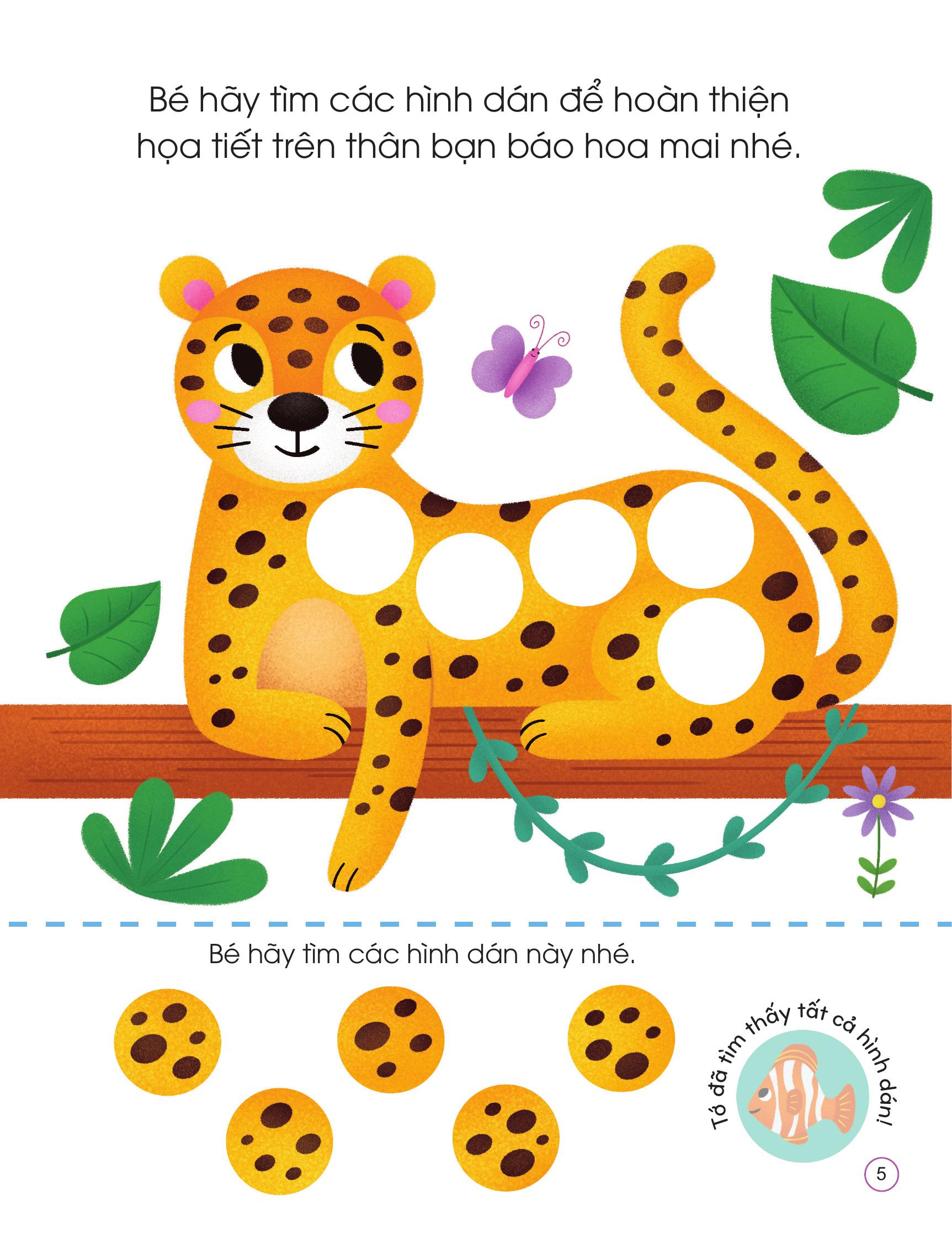 Bóc Dán Tư Duy - Nhận Biết Hình Dạng - Ảnh 5