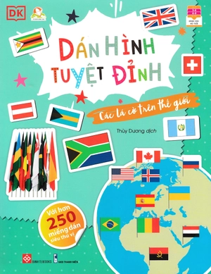 bóc dán tuyệt đỉnh - các lá cờ trên thế giới (tái bản) - Ảnh 2