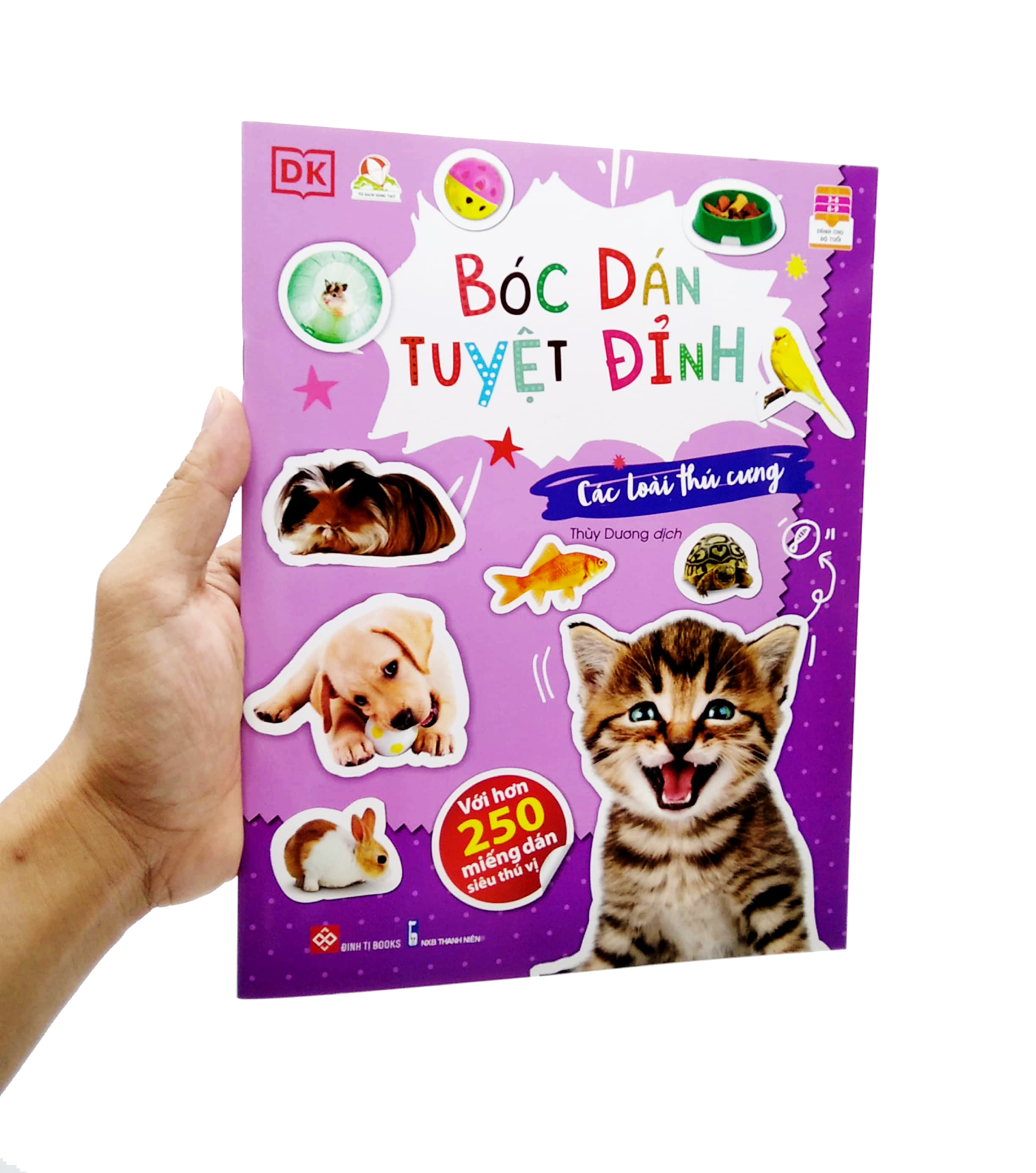 bóc dán tuyệt đỉnh - các loài thú cưng (tái bản) - Ảnh 7