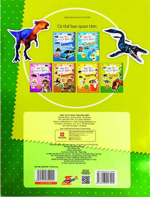 bóc dán tuyệt đỉnh - khủng long (tái bản) - Ảnh 7