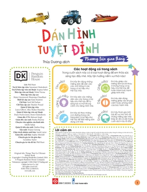 bóc dán tuyệt đỉnh - phương tiện giao thông (tái bản) - Ảnh 2