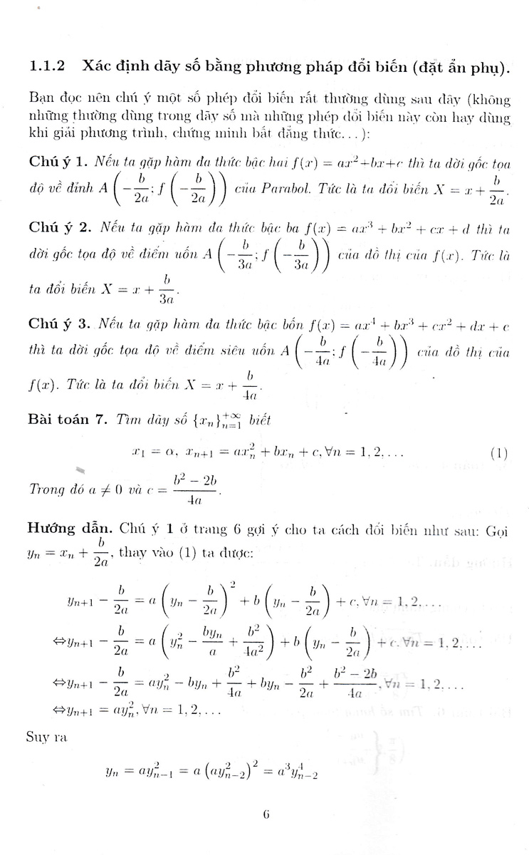 bồi dưỡng học sinh giỏi - chuyên khảo dãy số - Ảnh 9