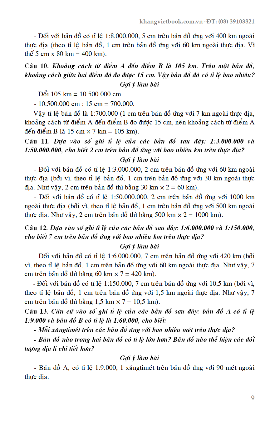 bồi dưỡng học sinh giỏi địa lí 6 - Ảnh 10