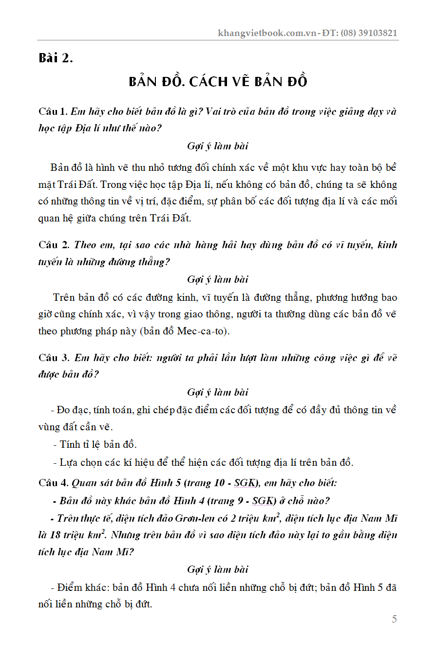 bồi dưỡng học sinh giỏi địa lí 6 - Ảnh 6