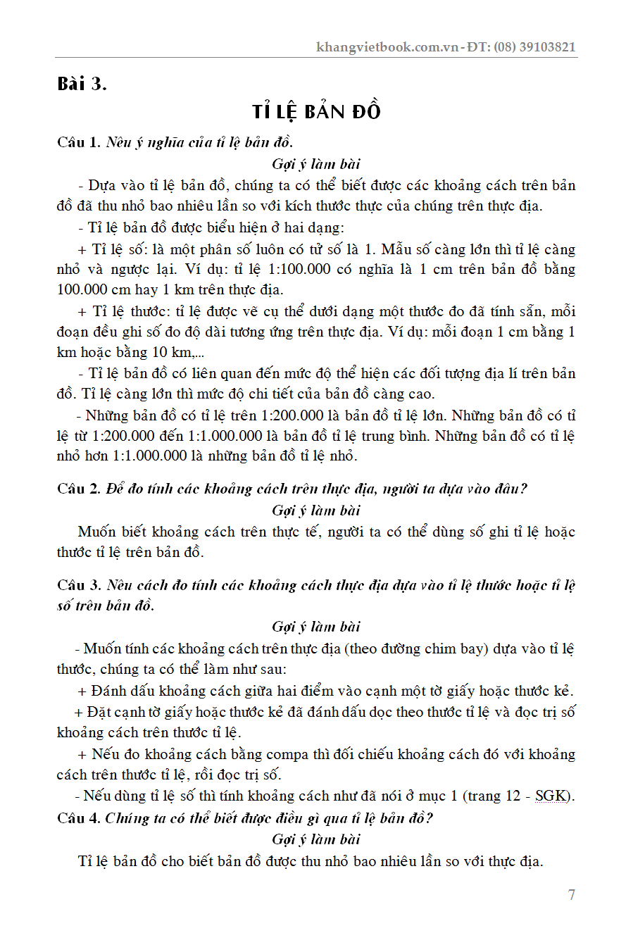 bồi dưỡng học sinh giỏi địa lí 6 - Ảnh 8