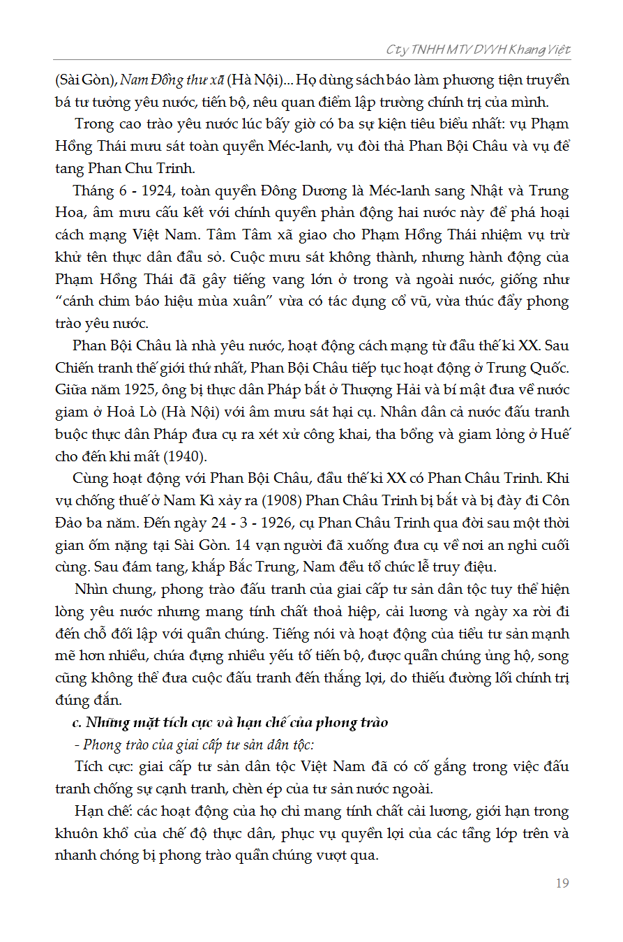 bồi dưỡng học sinh giỏi lịch sử 12 - phiên bản mới nhất - Ảnh 19