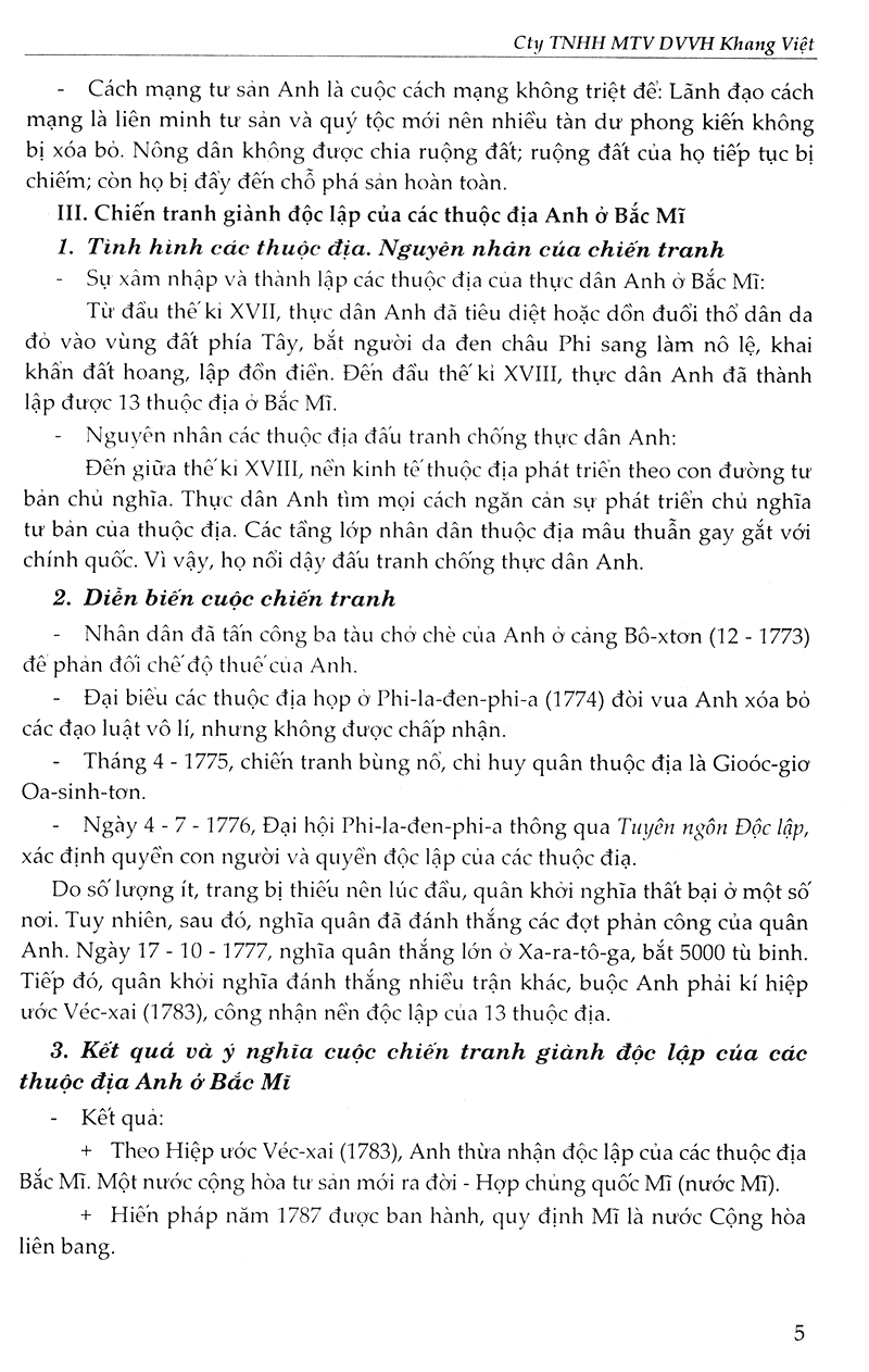 bồi dưỡng học sinh giỏi lịch sử 8 (2017) - Ảnh 6
