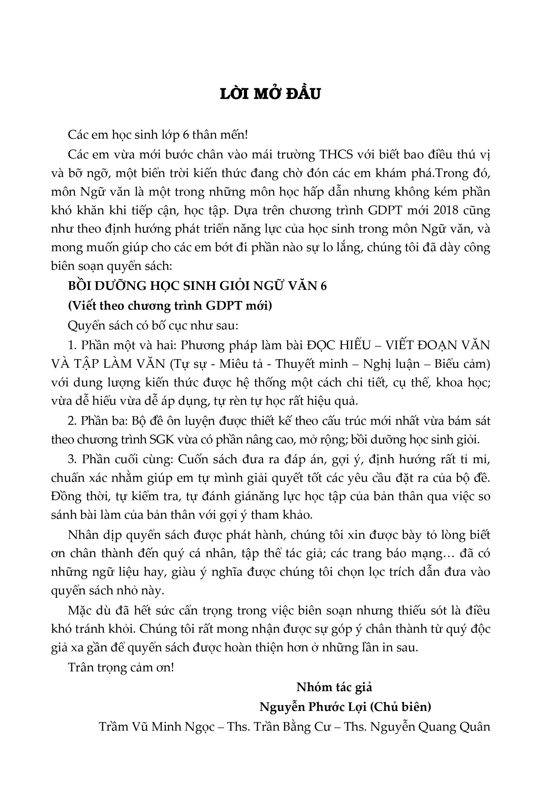 bồi dưỡng học sinh giỏi ngữ văn 6 - Ảnh 4