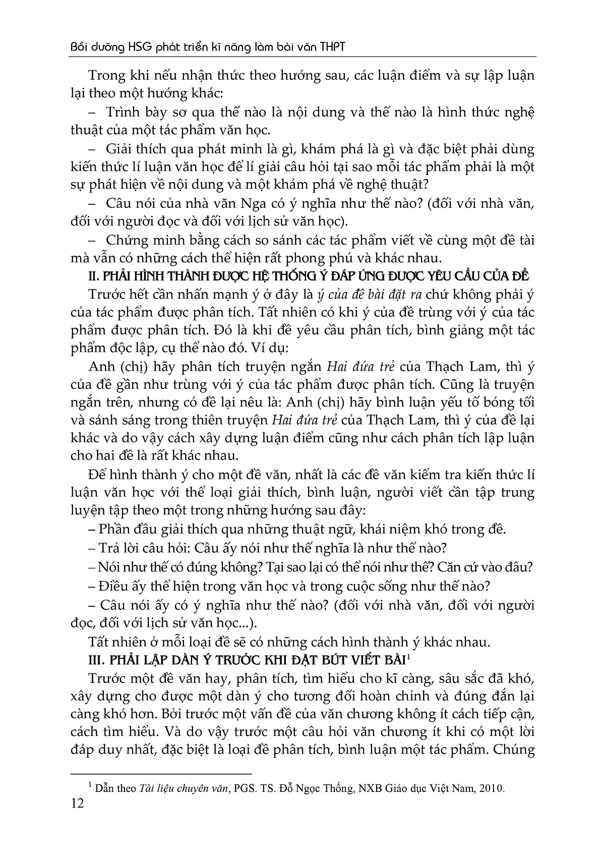 bồi dưỡng học sinh giỏi phát triển kĩ năng làm bài văn trung học phổ thông - Ảnh 5