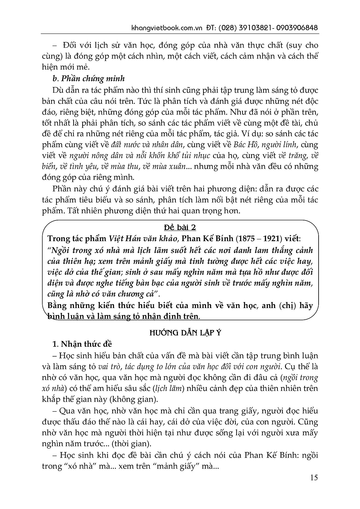 bồi dưỡng học sinh giỏi phát triển kĩ năng làm bài văn trung học phổ thông - Ảnh 8