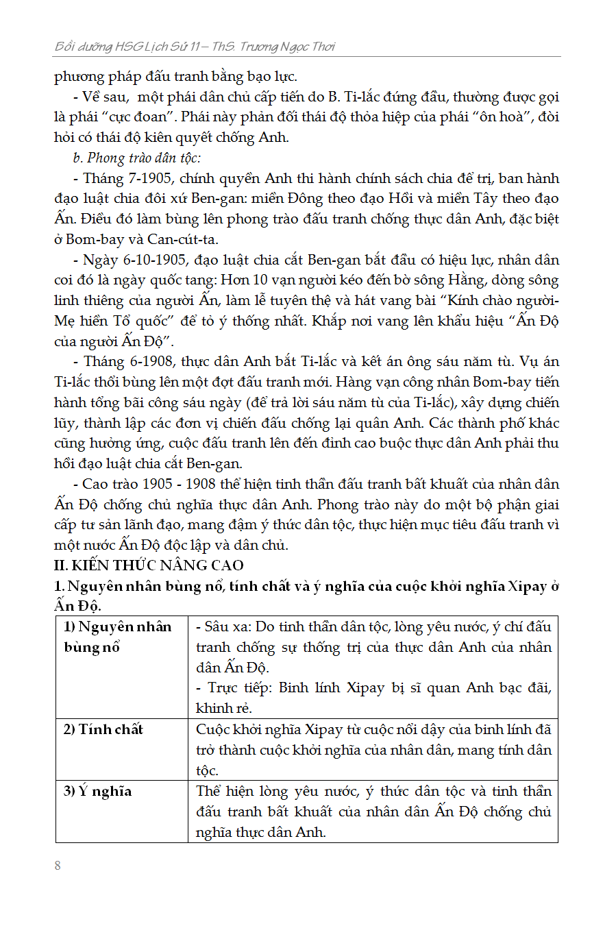 bồi dưỡng học sinh giỏi sử 11 - Ảnh 11