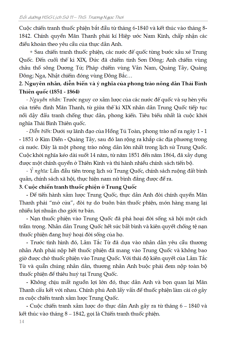 bồi dưỡng học sinh giỏi sử 11 - Ảnh 17