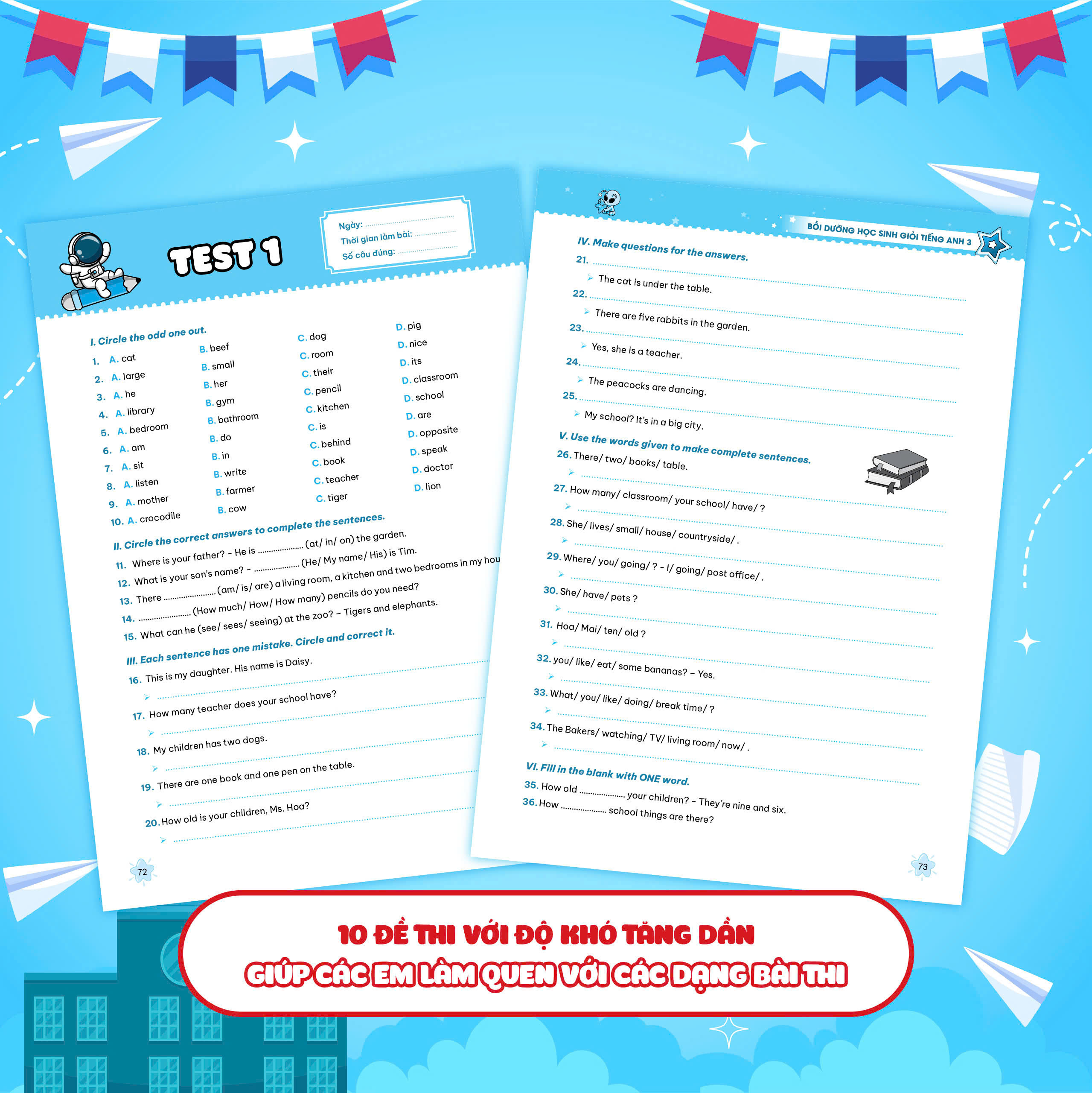 bồi dưỡng học sinh giỏi tiếng anh 3 - Ảnh 8