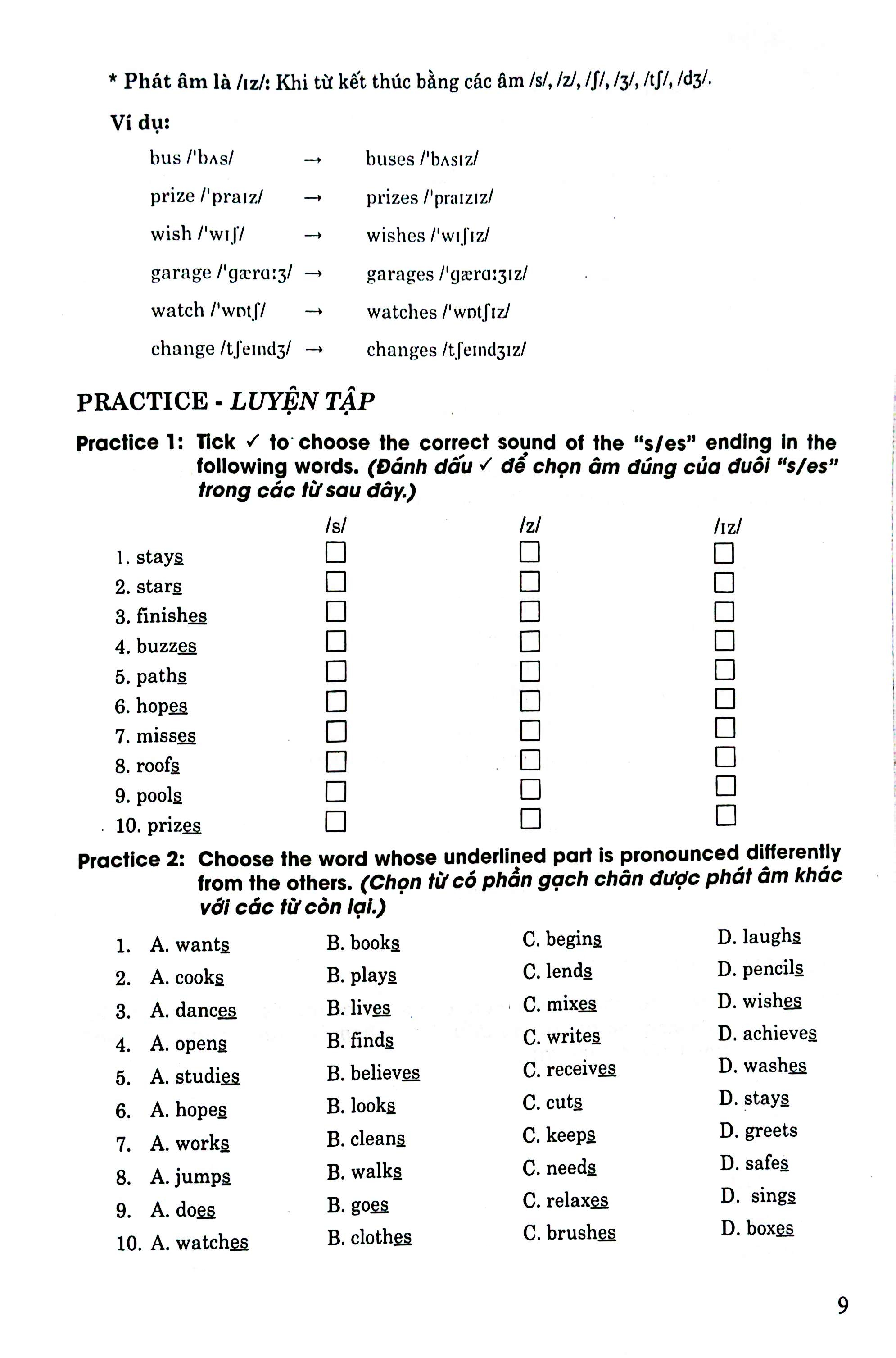 Bồi Dưỡng Học Sinh Giỏi Tiếng Anh 5 - Ảnh 8