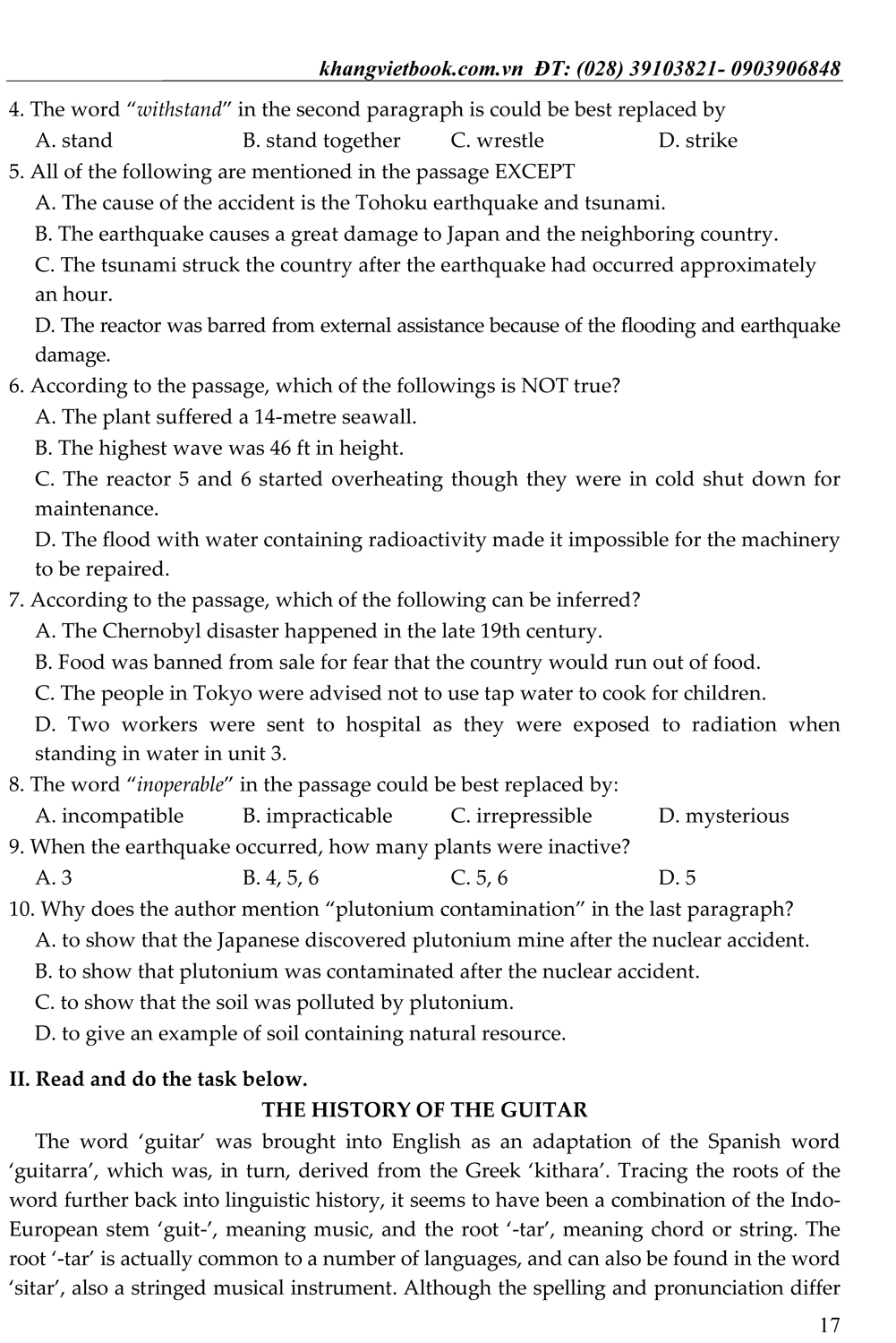 bồi dưỡng học sinh giỏi tiếng anh 9 - Ảnh 17