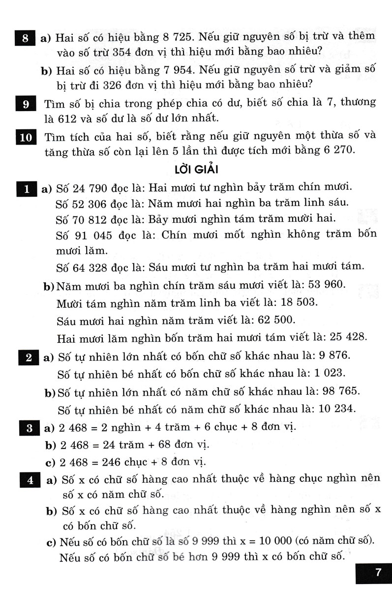 Bồi Dưỡng Học Sinh Giỏi Toán 4 (Kết Nối) - Ảnh 7