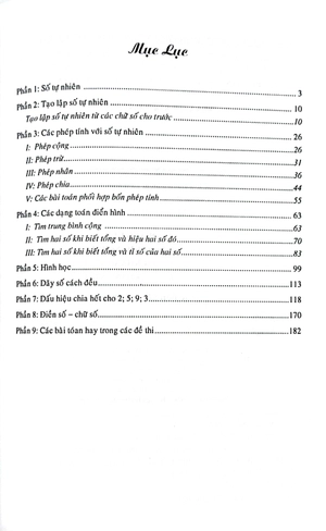 bồi dưỡng học sinh giỏi toán 5 - theo chuyên đề số tự nhiên (tái bản có sửa chữa và bổ sung) - Ảnh 3