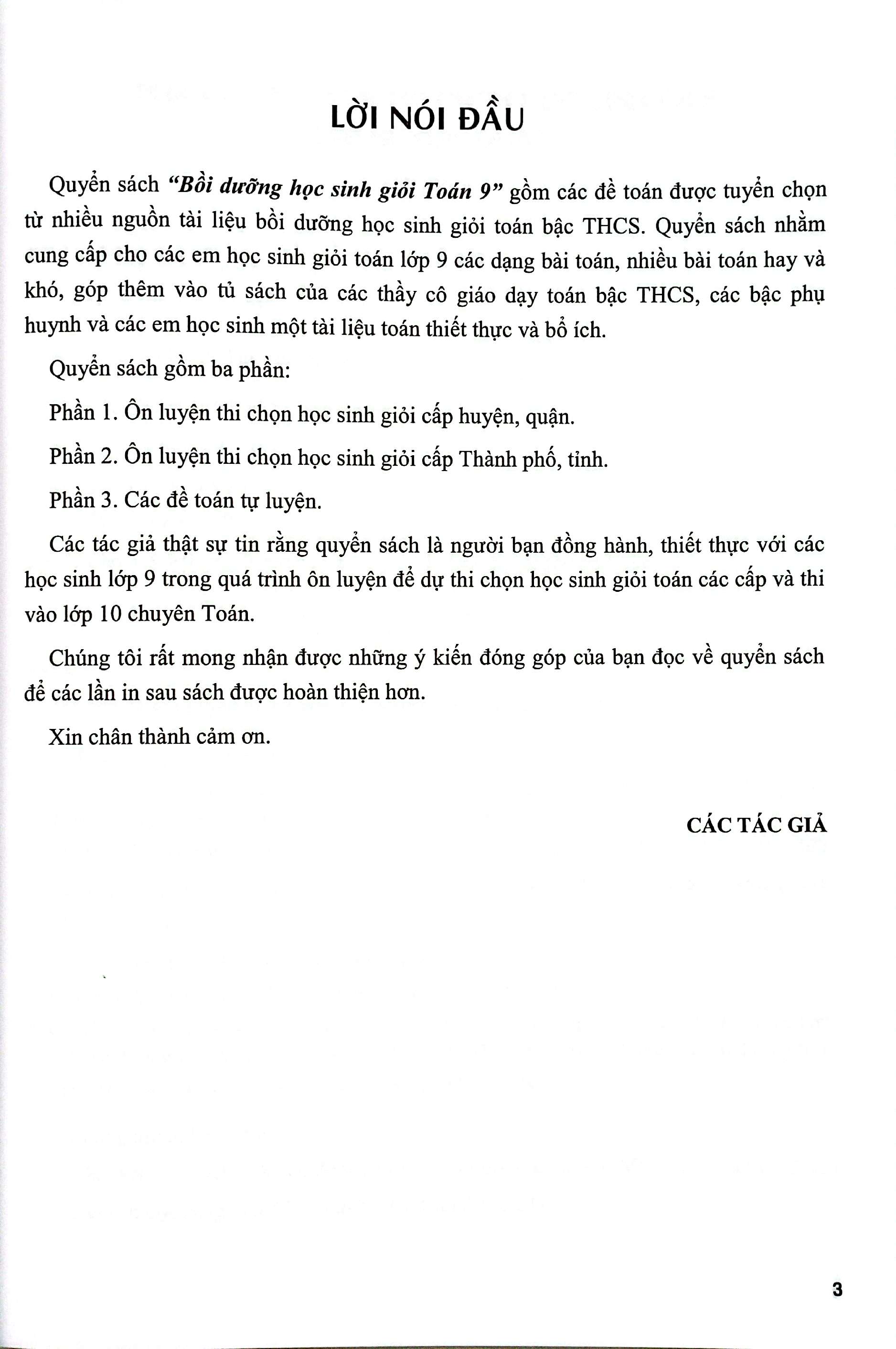 Bồi Dưỡng Học Sinh Giỏi Toán 9 - Ảnh 4