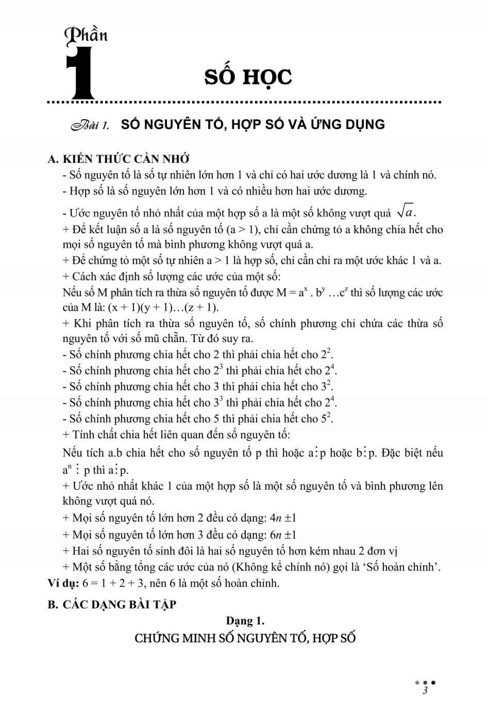 Bồi Dưỡng Học Sinh Giỏi Toán 9 - Luyện Thi Vào Lớp 10 THPT Chuyên Toán - Tập 1 - Số Học-Tổ Hợp, Nguyên Lý Và Đại Số - Ảnh 4