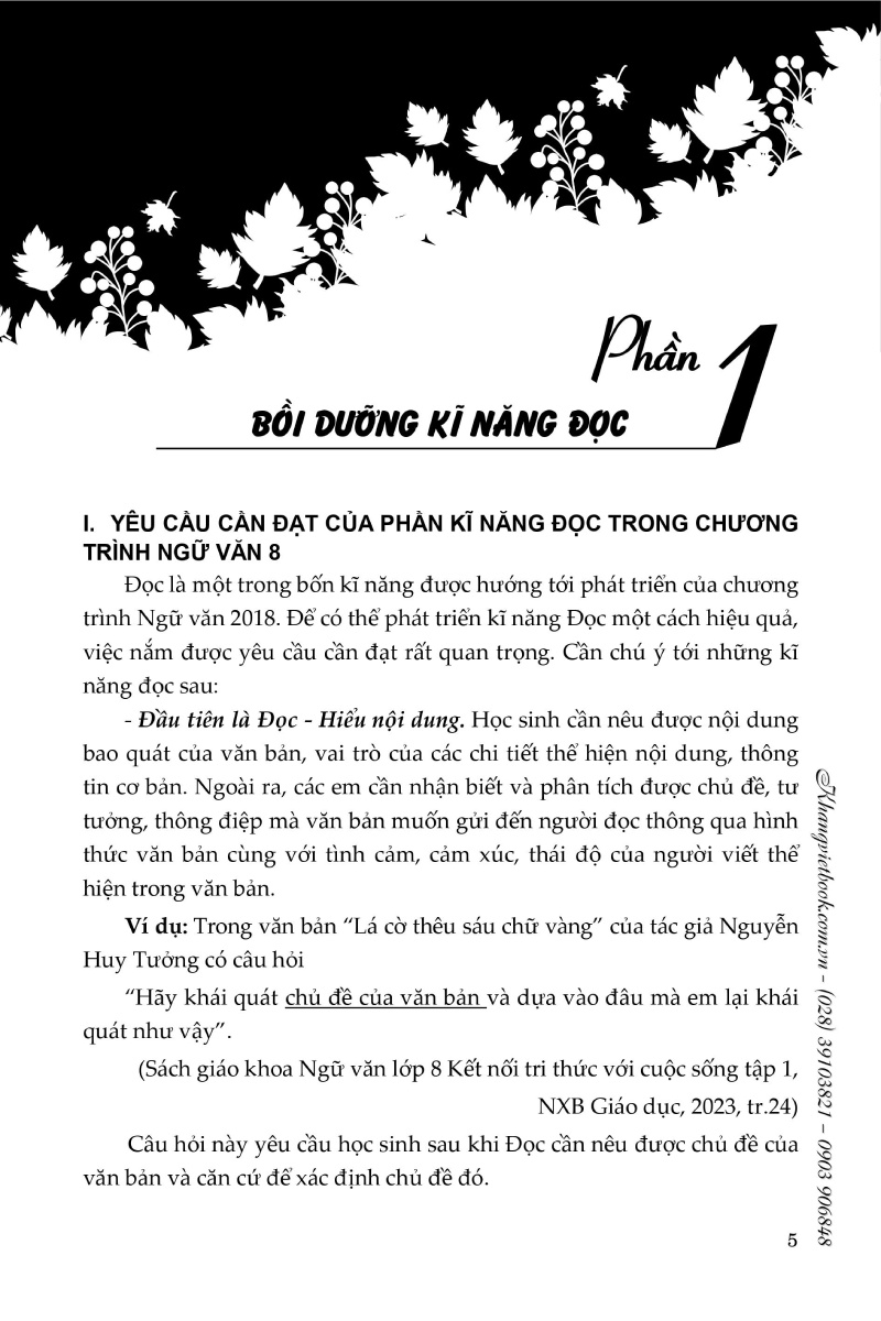 bồi dưỡng kĩ năng đọc và viết ngữ văn 8 - Ảnh 7