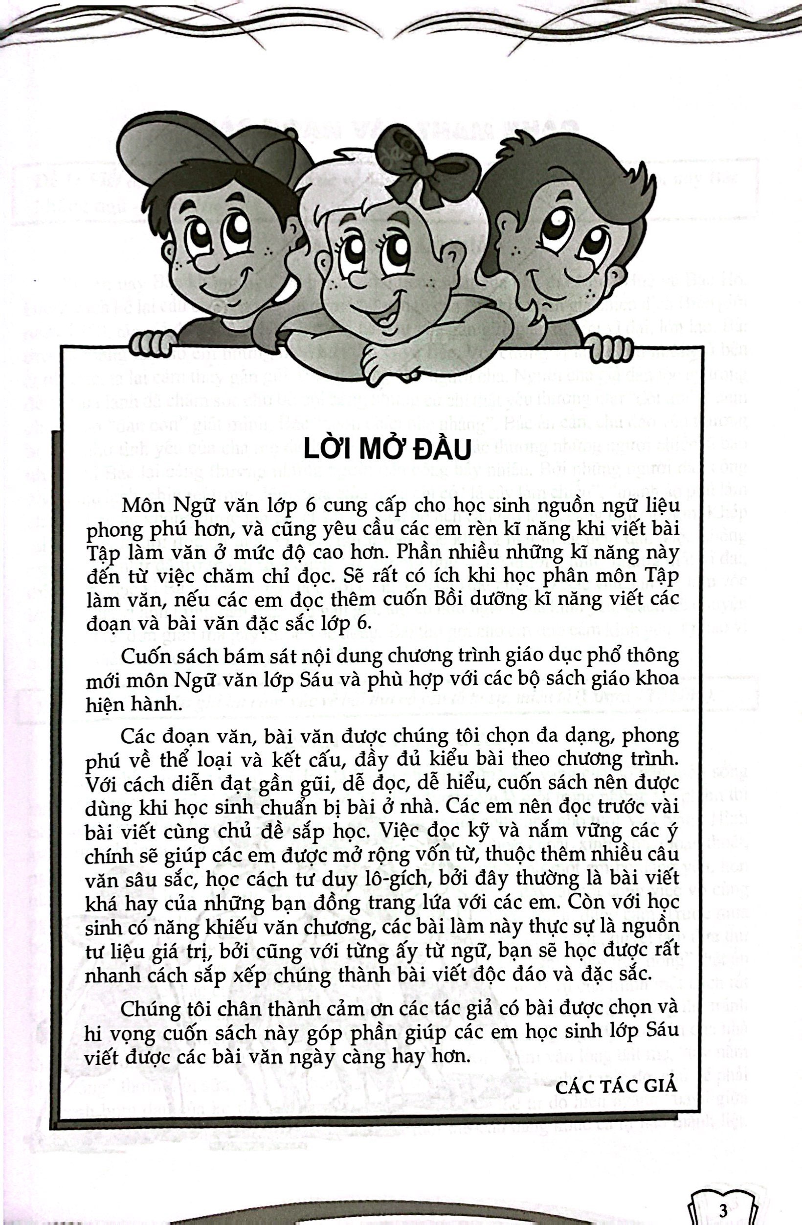 bồi dưỡng kỹ năng viết các đoạn và bài văn hay đặc sắc 6 (biên soạn theo chương trình giáo dục phổ thông mới) - Ảnh 3