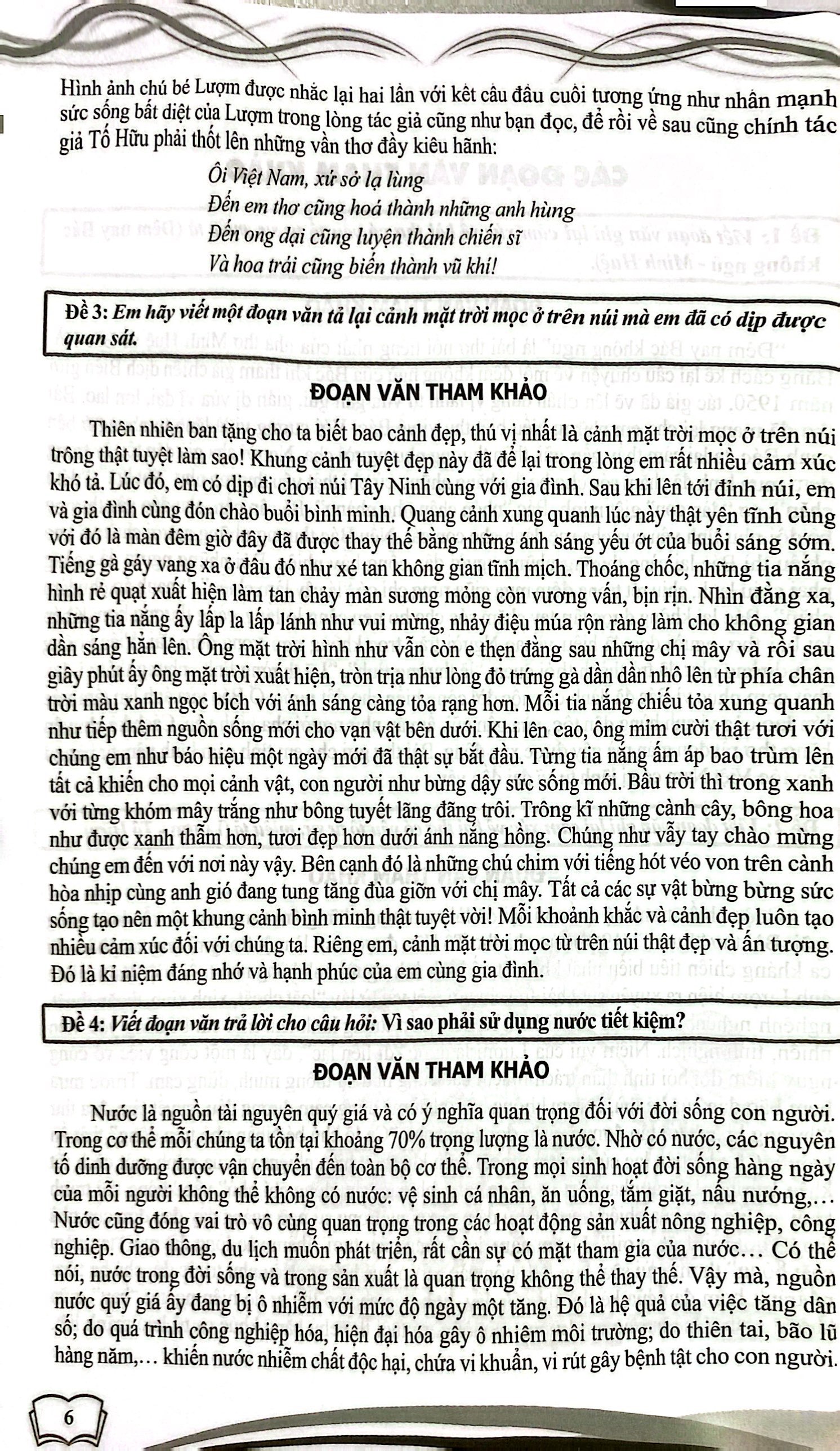 bồi dưỡng kỹ năng viết các đoạn và bài văn hay đặc sắc 6 (biên soạn theo chương trình giáo dục phổ thông mới) - Ảnh 5