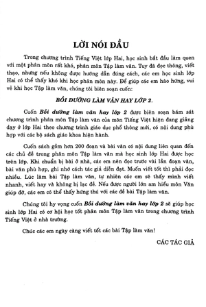 bồi dưỡng làm văn hay lớp 2 (theo chương trình giáo dục phổ thông mới) - Ảnh 4