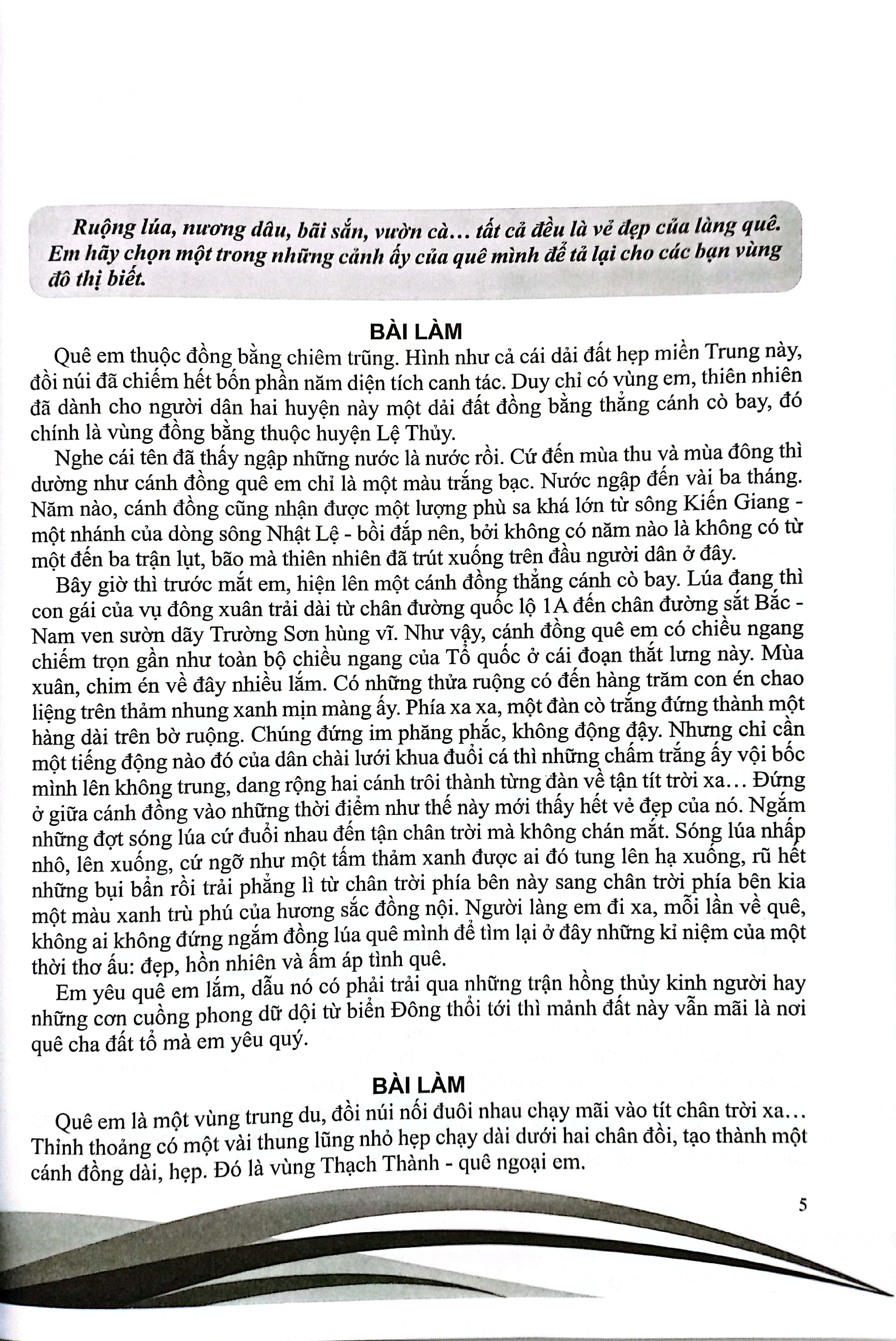 bồi dưỡng nâng cao kỹ năng viết các đoạn và bài văn hay 5 (theo chương trình gdpt mới) - Ảnh 5