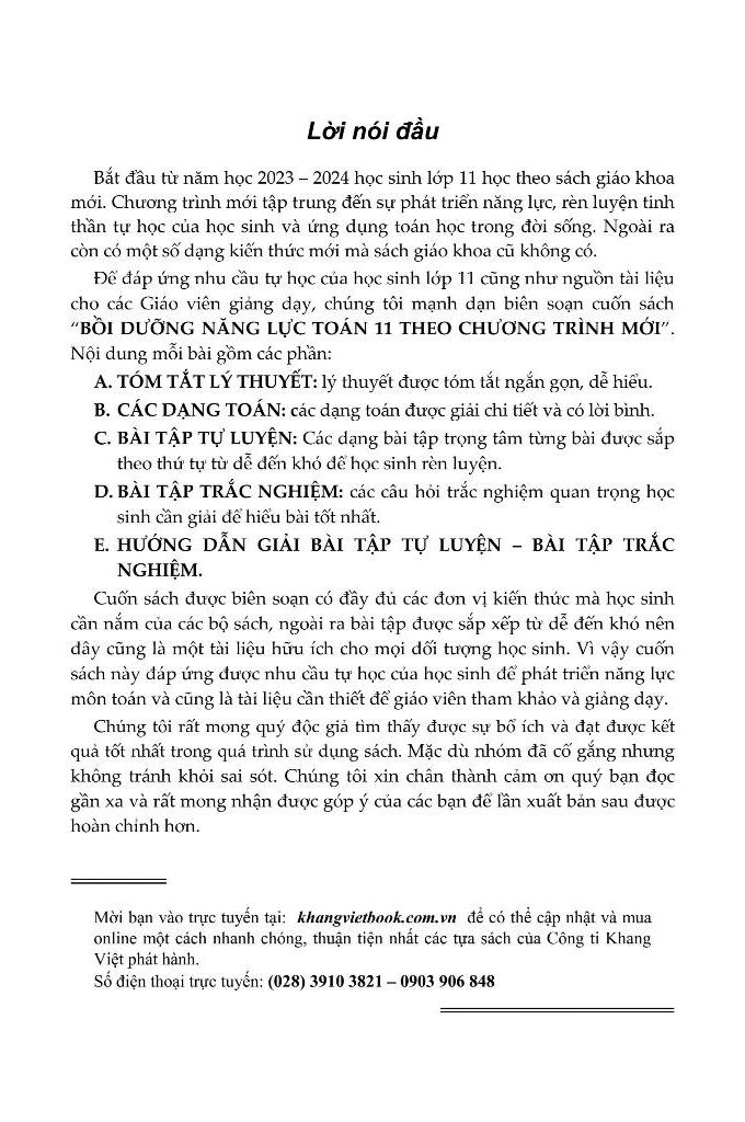 bồi dưỡng năng lực toán 11 - tập 2 - Ảnh 3