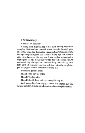 bồi dưỡng ngữ văn 7 (biên soạn theo chương trình giao dục phổ thông mới) - Ảnh 3